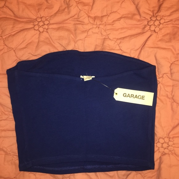 Blue bandeau top - Picture 2 of 2